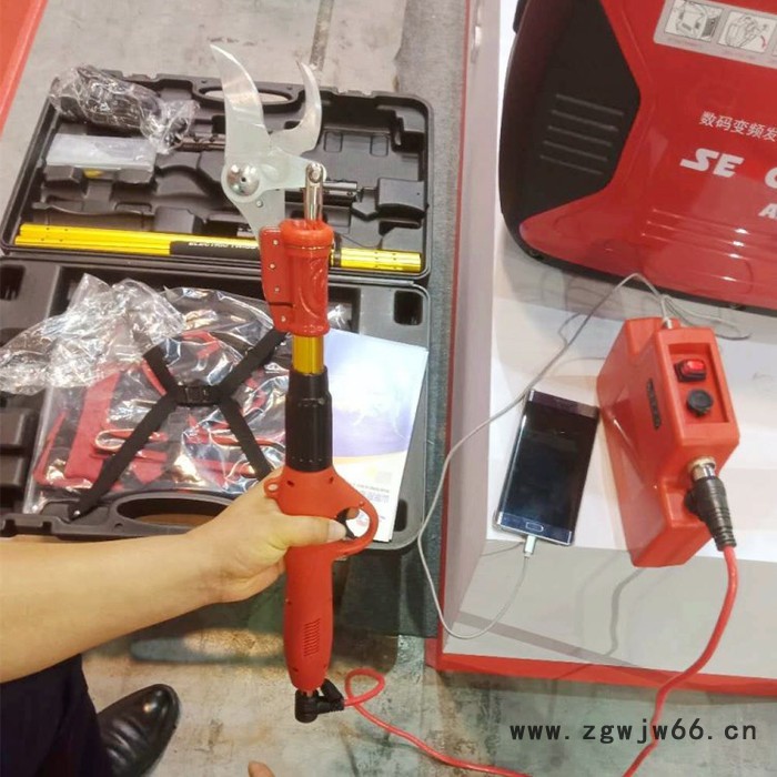 无刷电机茶园剪枝机 高枝电动剪 充电式修枝剪图8