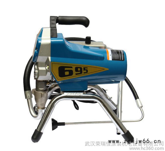 【推荐】通山经典3200瓦景田695喷涂机 无刷电机高压无空图3
