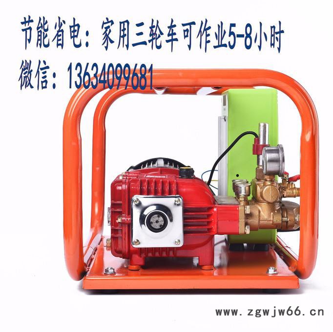 2018新款48V/60V打药机 60V果树打药机厂果树菜园电动打药喷雾泵大棚蔬菜小麦无刷电机喷雾机消毒泵批发图5