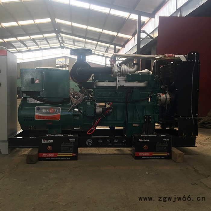 潍柴100千瓦发电机组 ATS 控制柜 纯铜无刷电机 100kw柴油发电机组 潍柴100kw发电机图3