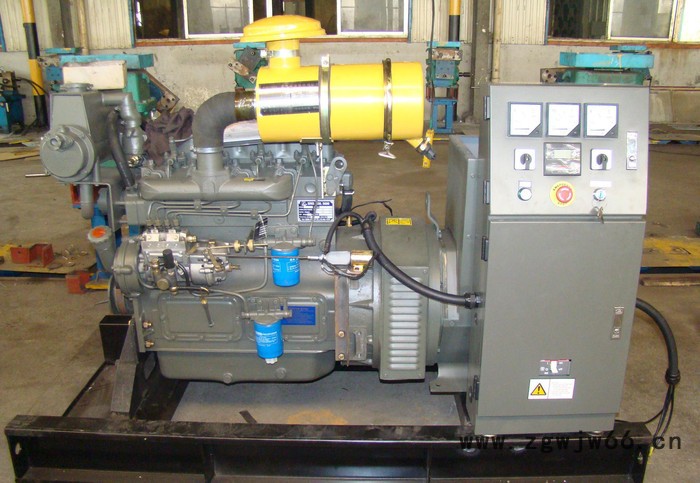 潍柴华东75KW船用发电机组配6105带船检证书 无刷电机