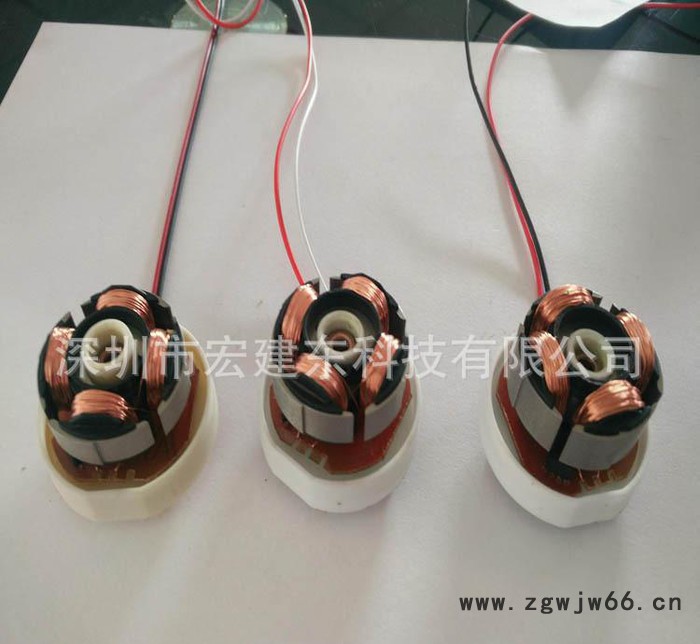 充电风扇马达 迷你充电风扇电机 无刷电机 手持小风扇马达图2