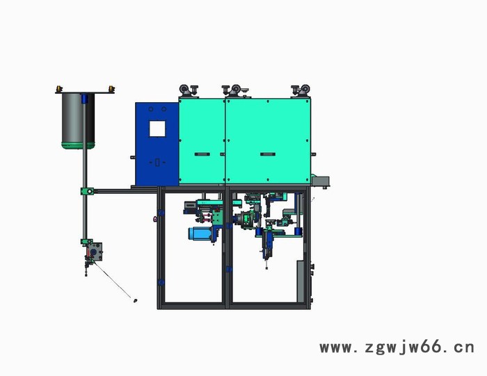 条形定子分体式空调直流无刷电机细线绕线机 条形定子细线绕线机图4
