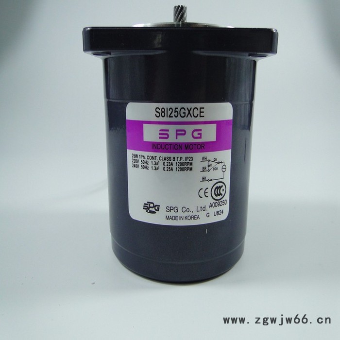 韩国SPG电机 韩国SPG型号S8125GXCE减速机 原装进口 支持厂家验货图4