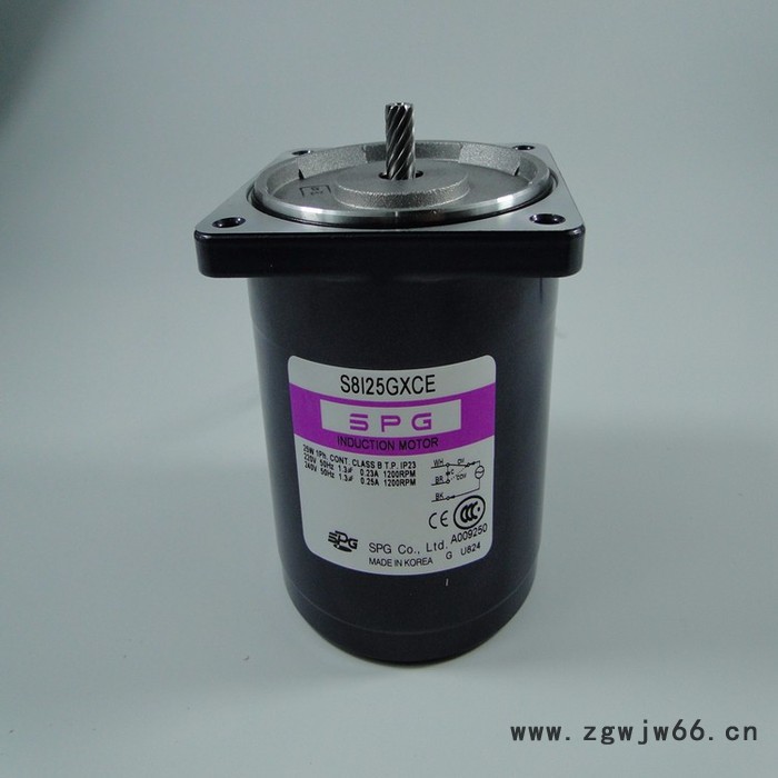 韩国SPG电机 韩国SPG型号S8125GXCE减速机 原装进口 支持厂家验货图3