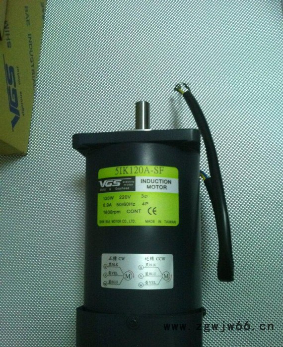 台湾VGS进口120W光轴三相电机5IK120A-SF。大陆图3