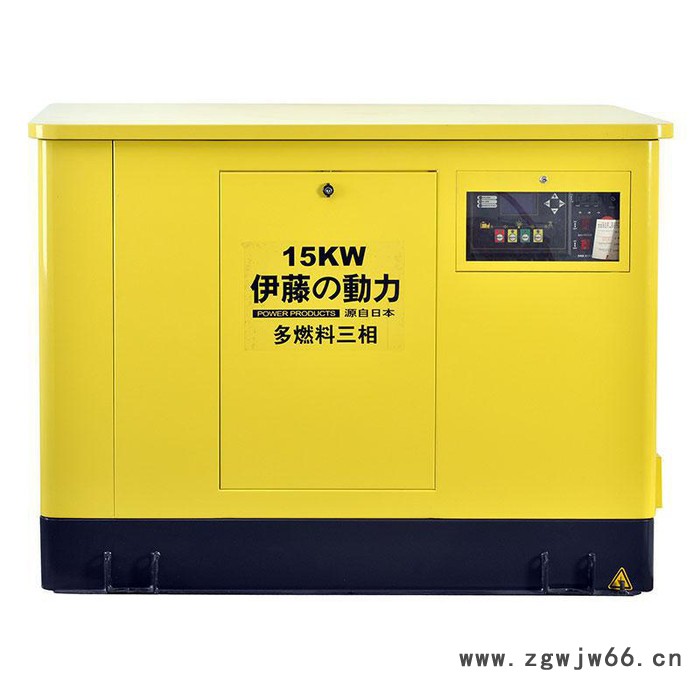 伊藤 15KW多燃料汽油发电机 日本伊藤15KW多燃料汽油发电机 日本进口15KW多燃料汽油发电机图5