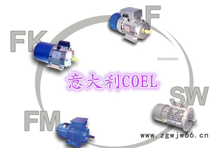 意大利COEL交流刹车电机进口制动马达图2