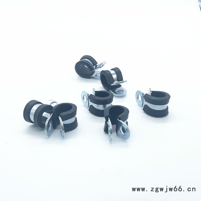 带胶抱箍 连胶条厂家 管道紧固件 连胶条图8