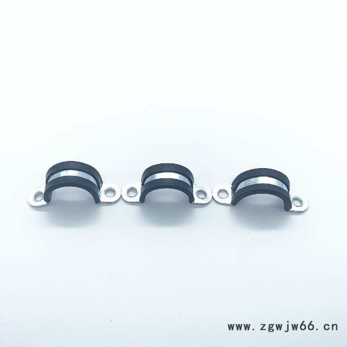 带胶抱箍 连胶条厂家 管道紧固件 连胶条图4