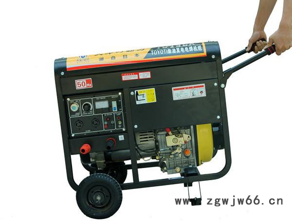 无刷电机190A柴油发电电焊机优点