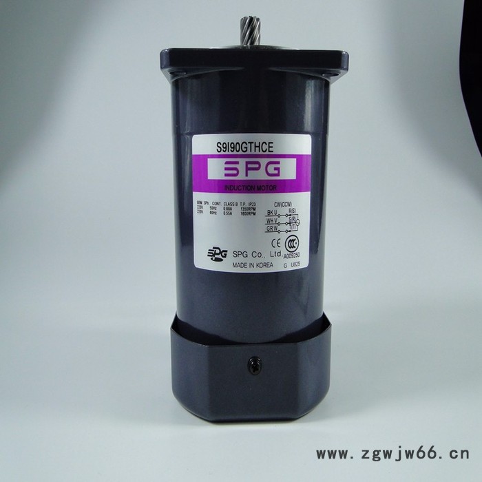 韩国SPG马达 韩国SPG型号S9190GTHCE交流电机 原装进口 支持厂家验货·图2