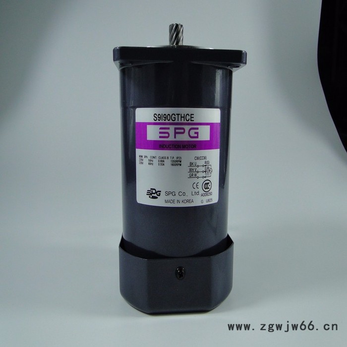 韩国SPG马达 韩国SPG型号S9190GTHCE交流电机 原装进口 支持厂家验货·图3