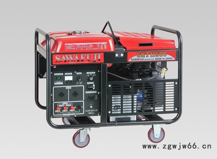 日本泽藤汽油进口10KVA发电机SHT11500HAS汽油三相 日本泽藤汽油发电机图8