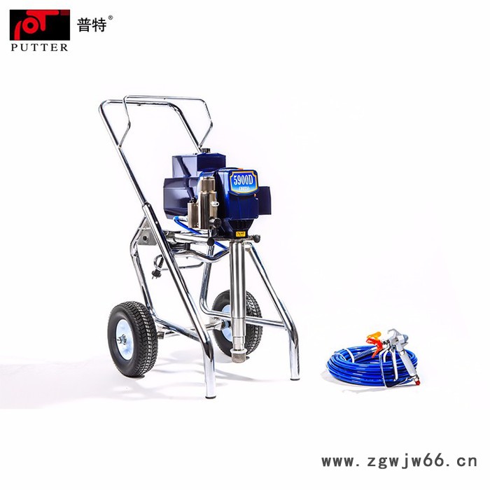 普田PT5900D高压无气喷涂机 乳胶漆油漆涂料喷涂机 大流量无刷电机喷涂机图3