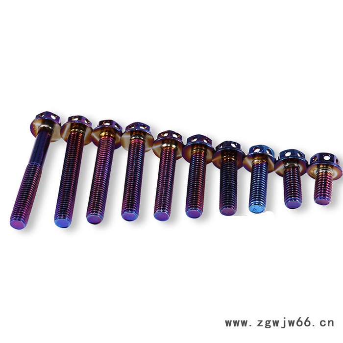 钛标准件定制 TC4钛紧固件 强度高 重量轻  蓝鲸牌图5