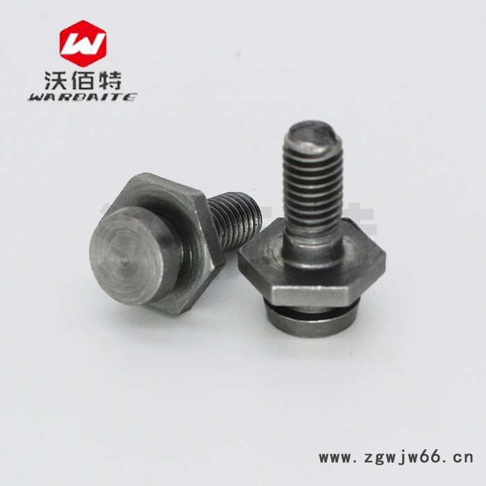 外六角紧固件非标定制 高强度六角螺栓 碳钢8.8级六角螺栓图3