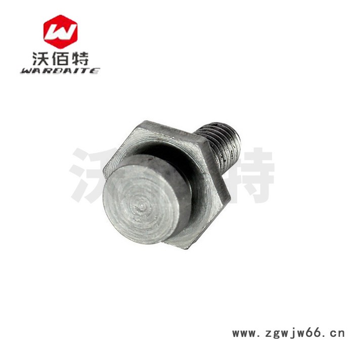 外六角紧固件非标定制 高强度六角螺栓 碳钢8.8级六角螺栓图5