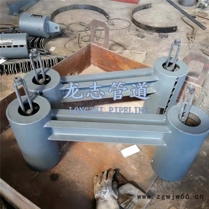龙志管道可变整定弹簧支吊架TDT1T2T3T4T5厂家批发管道紧固件定制管道辅助 可变弹簧支吊架图3