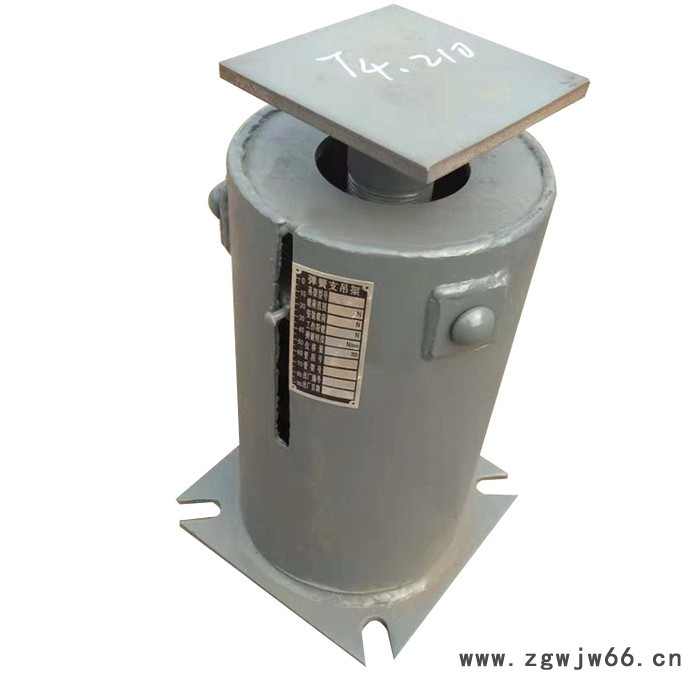 齐鑫C02 吊耳型可变弹簧吊架 上搁置型可变弹簧吊架 可变弹簧支架 并联型可变弹簧吊架 立式恒力弹簧吊架图3