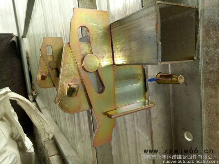 诺维紧固件**镀彩方通扣 方通扣铝模板配件 铝模方通扣图4