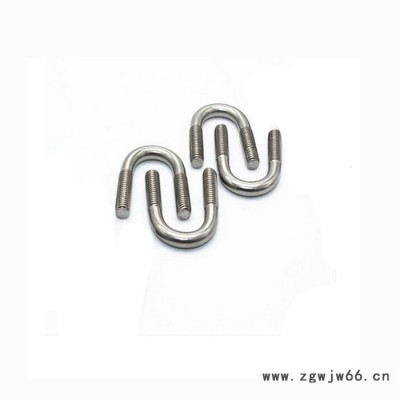 批发304不锈钢U型螺丝/U形螺栓/U型卡紧固件/紧固件