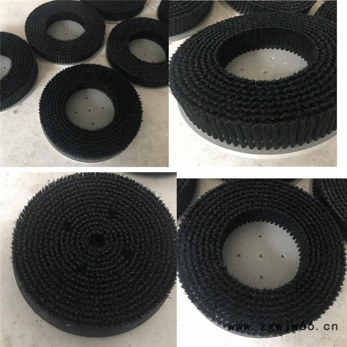 供应电机研磨去毛刺工具刷 进口磨料丝PVC圆盘毛刷 定制角磨机圆盘刷图6