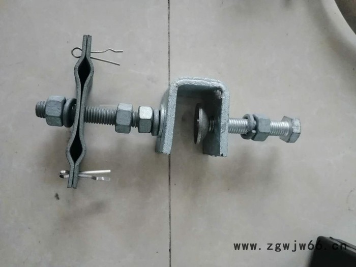 成都厂家销售光缆金具杆用紧固件 光缆导引夹具 杆用引下线夹adss/opgw光缆图3