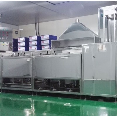 好顺超声HSA-8078TDSFN 钢轨扣件超声波清洗机铁轨紧固件超声波