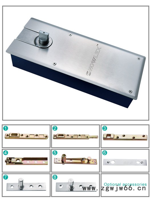 S-2400 承重300公斤地弹簧 重型地弹簧 大门地弹簧图3