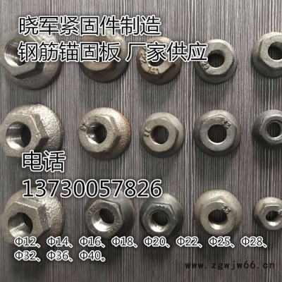 钢筋机械锚固板生产/晓军紧固件河北永年