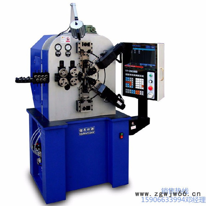 6轴电脑压簧机 数控压簧机 压簧机 数控弹簧机 弹簧机械 减震弹簧机 密圈弹簧机