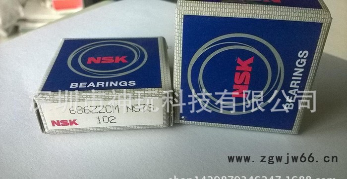 现货 进口NSK轴承686ZZ 6*13*3 电机马达轴承图2