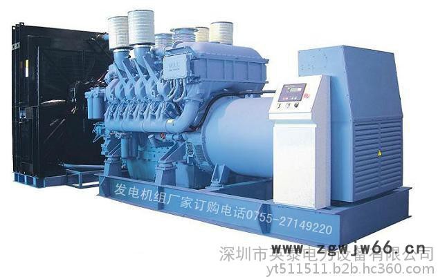 奔驰发电机厂家供进口全自动高效率500KW奔驰发电机医院应急专用发电机图2