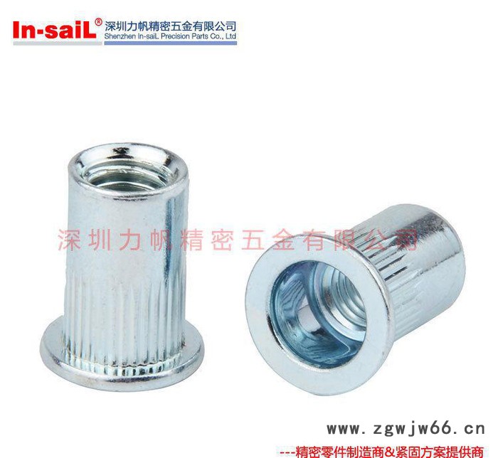 方形铆螺母 拉铆拉帽 内四方型拉铆螺母 碳钢镀锌钣金紧固件图3