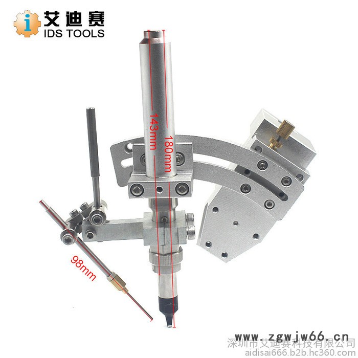 高频夹具 自动焊锡机专用出锡夹具 紧固件 自动焊锡机夹具焊接机夹头单头高频手柄固定烙铁组件治具通用款型 固定治具威乐夹具图3
