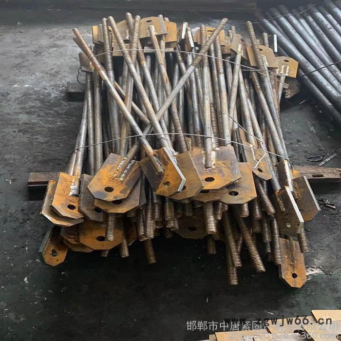 中唐紧固件M20*6000 悬挑梁拉杆 定制焊接悬挑拉杆图2