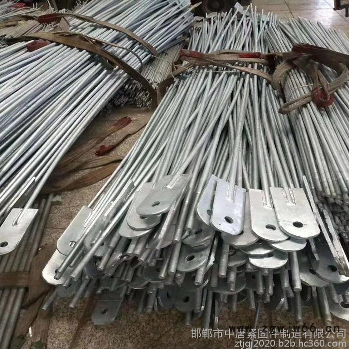 中唐紧固件M20*6000 悬挑梁拉杆 定制焊接悬挑拉杆图4