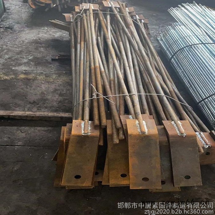 中唐紧固件M20*6000 悬挑梁拉杆 定制焊接悬挑拉杆图5