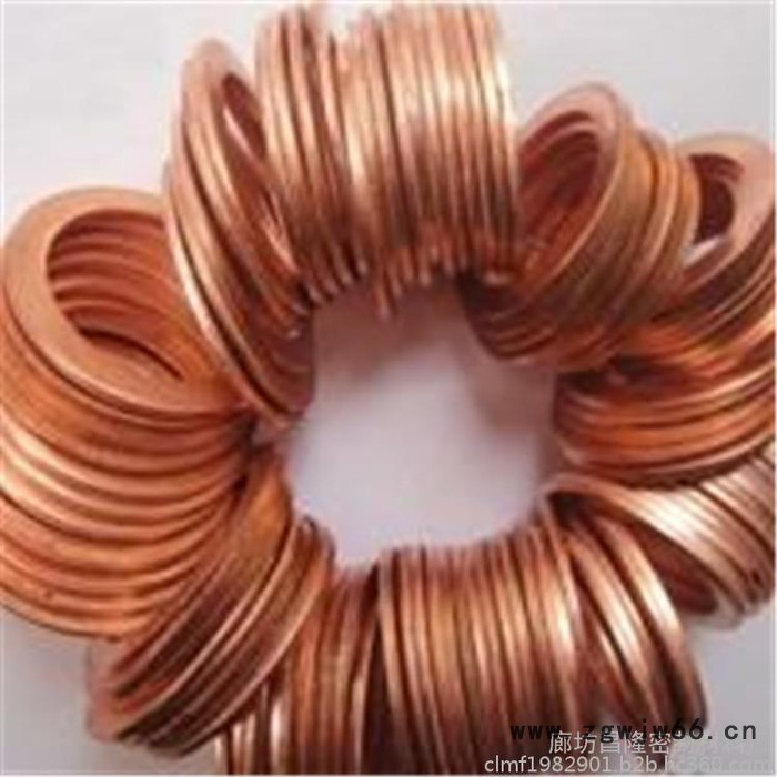 国标紧固件批发船用紫铜平垫片 紫铜垫片厂家图2