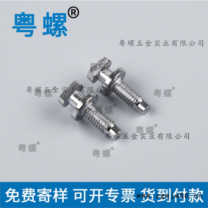 工业机械设备 佛山镀铬紧固件非标螺钉 铣扁螺丝 粤螺自攻螺丝钉m6图3
