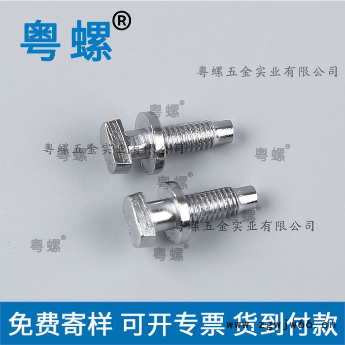 工业机械设备 佛山镀铬紧固件非标螺钉 铣扁螺丝 粤螺自攻螺丝钉m6图2