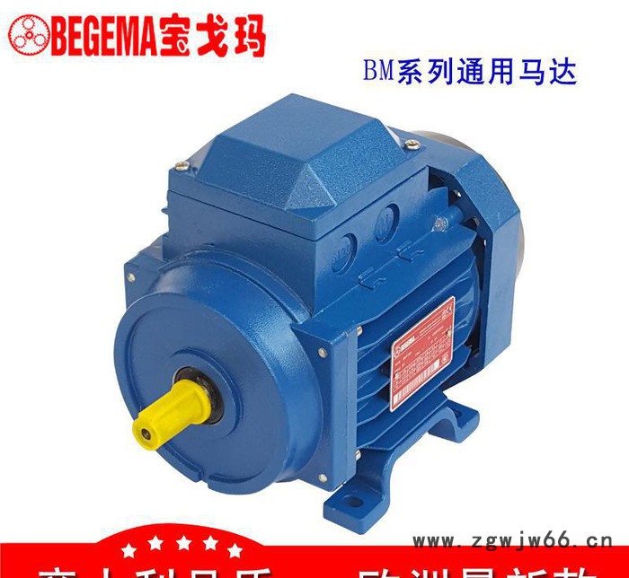 意大利BEGEMA宝戈玛方形铝壳三相异步电机BM6324欧洲新ABB款