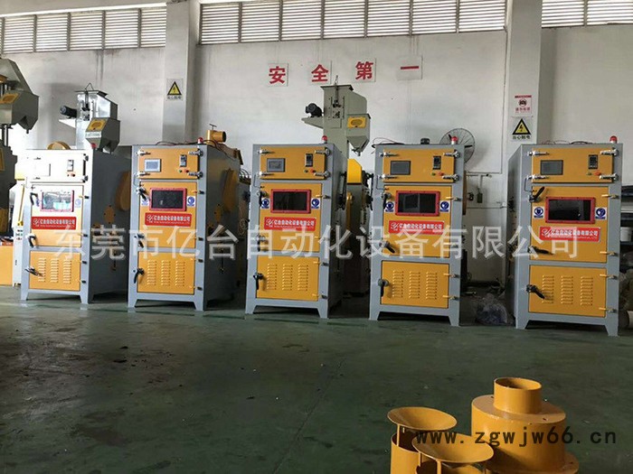 喷砂机 紧固件履带喷砂设备 小型零部件喷砂机生产厂家图2