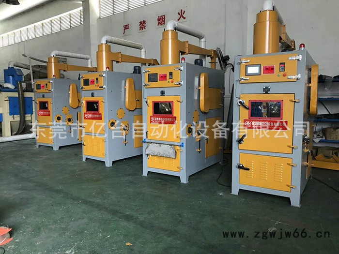 喷砂机 紧固件履带喷砂设备 小型零部件喷砂机生产厂家图3