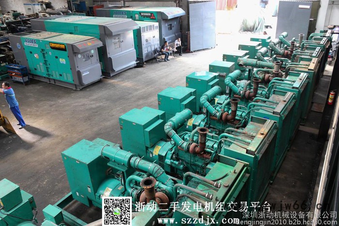 南山低油耗发电机出租，工地施工应急发电机租赁价格，各种进口发电机优惠出售图4