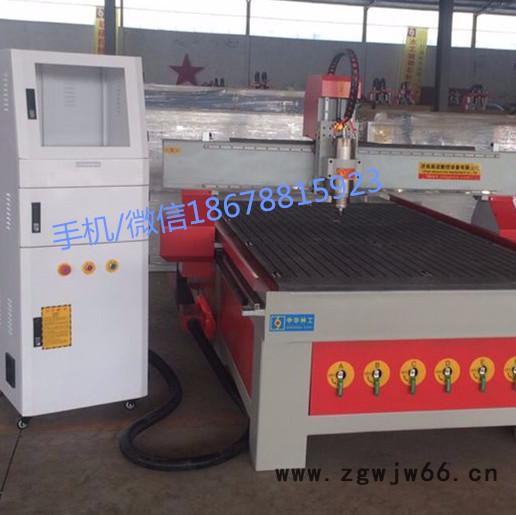 供应伺服三工序橱柜门雕刻机 进口电机衣柜移门开料机 神工高配置套装门切割机图7