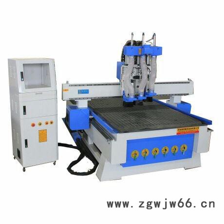 供应伺服三工序橱柜门雕刻机 进口电机衣柜移门开料机 神工高配置套装门切割机图6