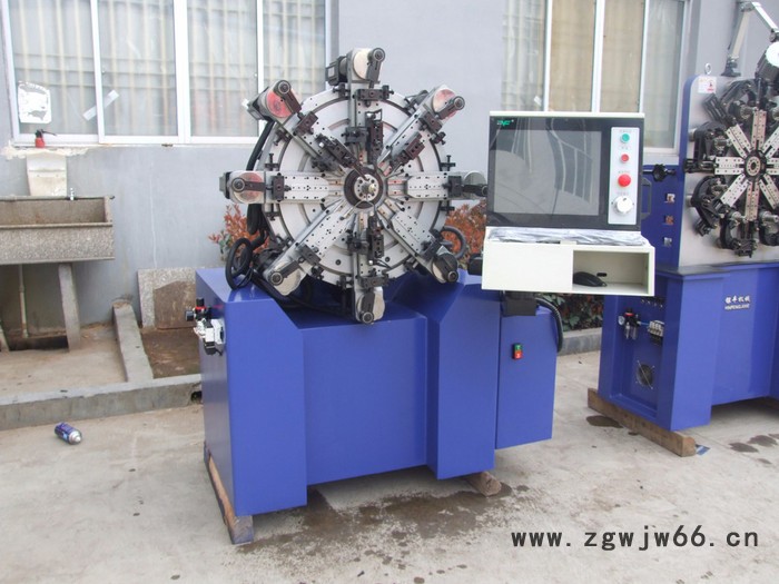 无凸轮弹簧机 无凸轮机 江苏弹簧机 苏州弹簧机 昆山弹簧机  弹簧机  线成型机 弹簧机械设备 弹簧制作机 银丰弹簧机图2