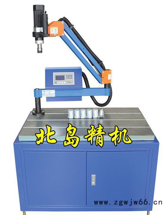 M3-M16攻丝机 电动攻牙机 螺纹加工机床 垂直型攻牙机 进口电机图3